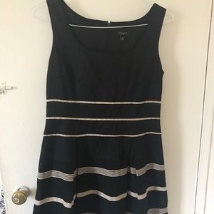 Ann Taylor Fit and Flare Dress - PETITE